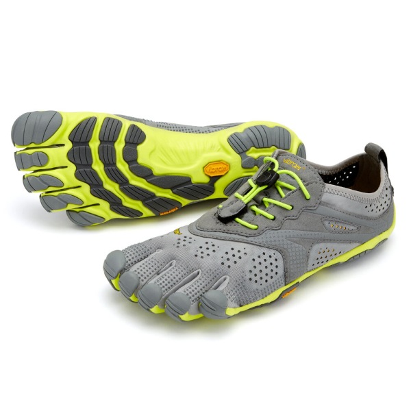 Damske Bezecke Topanky Vibram Slovensko - FiveFingers V-Run Siva / Žlté | 5302VMTBL